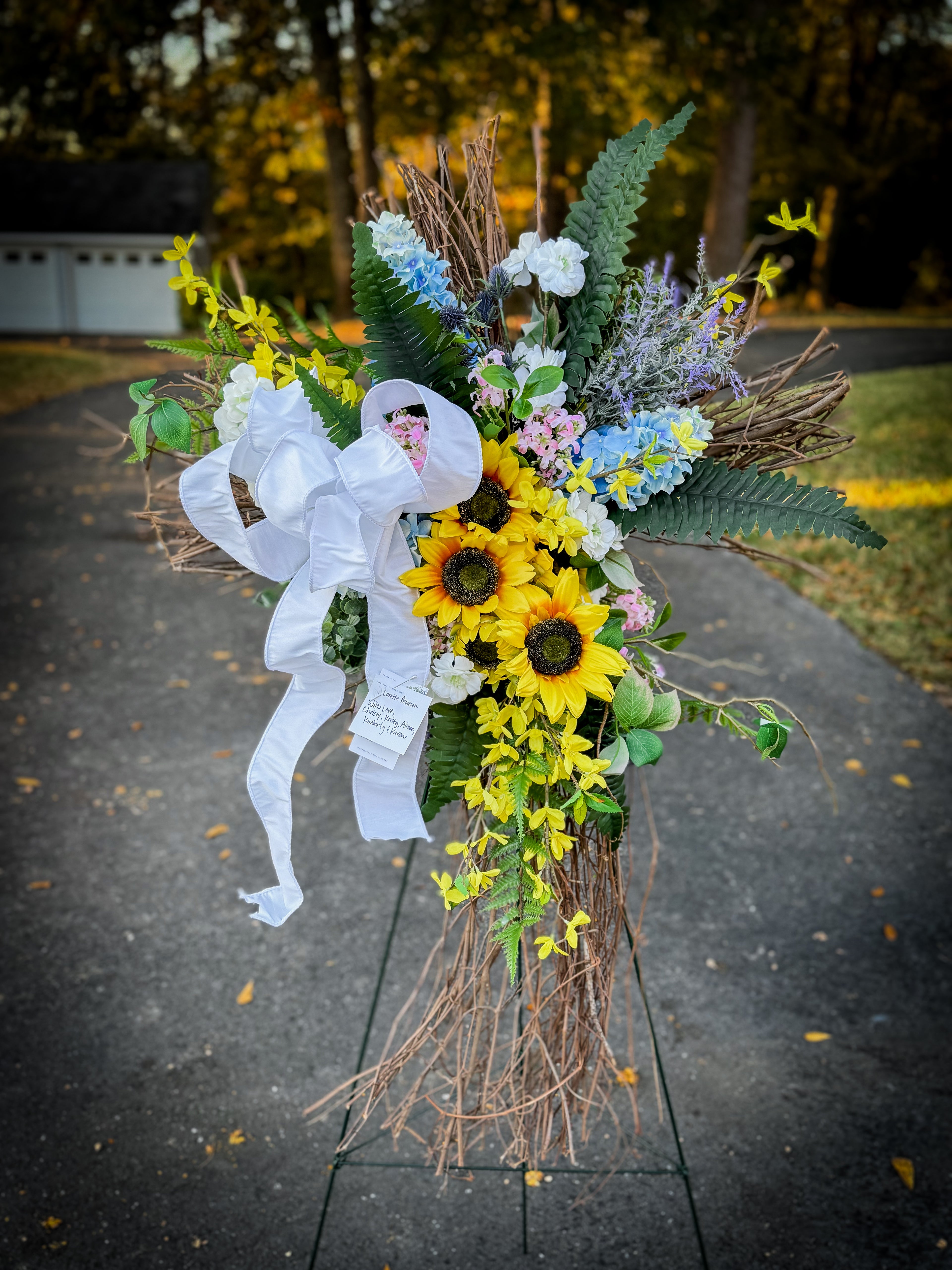 Grapevine Cross Wreath