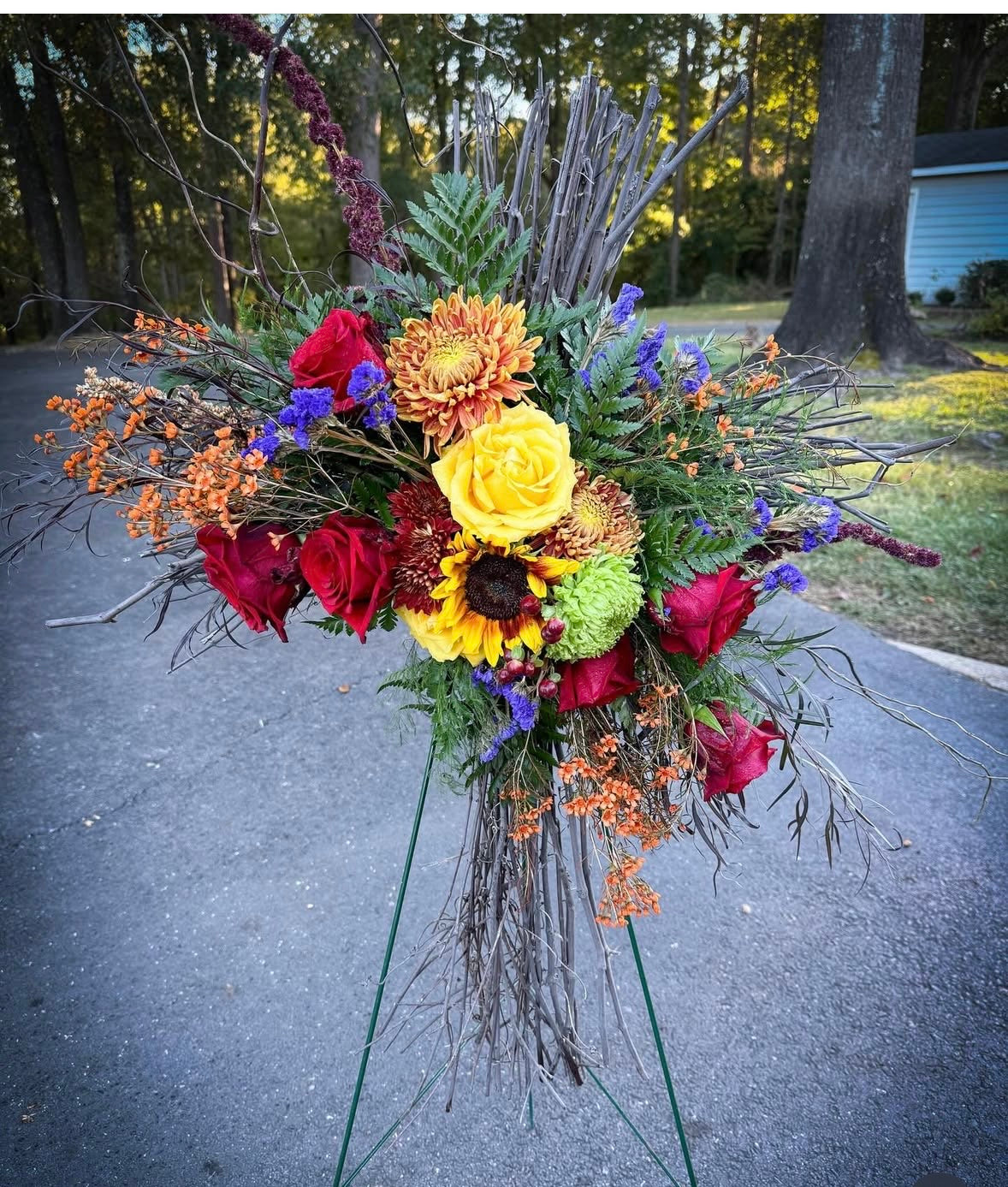 Grapevine Cross Wreath